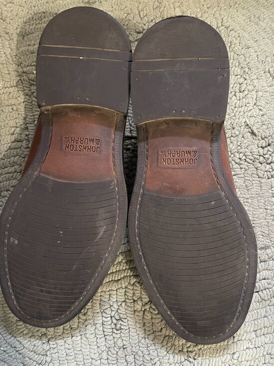 Johnston & Murphy Derby Shoes 8M Brown Tabor Cap Toe main image 10